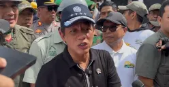 Menteri Lingkungan Hidup mencabut sanksi KSO di kawasan Puncak, Kabupaten Bogor. (Sumber: Poskota/Giffar Rivana)