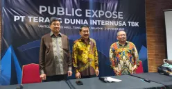 PT Terang Dunia Internusa Tbk memaparkan strategi pengembangan kendaraan listrik dan potensi kerja sama sektor logistik dalam Public Expose 2025. (Sumber: Poskota/Erwan Hartawan)