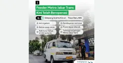 Feeder Metro Jabar Trans Mulai Beroperasi, Gratis Selama Masa Uji Coba (Sumber: Instagram/transportforbandung)
