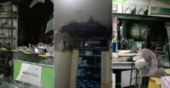 Kondisi konter HP di Glodok Plaza, Kelurahan Glodok, Kecamatan Tamansari, Jakarta Barat, yang terbakar pada Sabtu malam, 4 Oktober 2025. (Sumber: Istimewa)