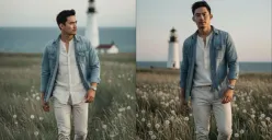 Edit Foto di Taman Super Realistis Pakai Gemini AI (Sumber: TikTok/tamaisback13)