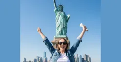 Promt Gemini AI liburan ke Amerika Serikat (Sumber: Gemini AI)