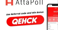 Aplikasi AttaPoll yang memungkinkan pengguna mendapatkan saldo DANA gratis melalui survei online berbayar. (Sumber: Dok/Google Playstore)