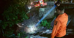 BPBD meninjau tanah longsor dan pohon tumbang di kawasan Ciseeng, Kabupaten Bogor. (Sumber: BPBD Kabupaten Bogor)