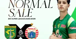 Ilustrasi pembelian tiket Persebaya Surabaya vs Persija Jakarta. (Sumber: Instagram/@officialpersebaya)