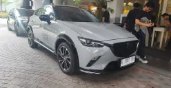 Mazda Indonesia ungkap CX-3 masih jadi favorit di 2025. (Sumber: Poskota/ Erwan Hartawan)