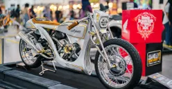Karya modifikasi Honda Stylo160 dari Vulla Hendrata terpilih wakili Indonesia di Mooneyes Yokohama 2025. (Sumber: AHM)