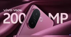 Menggebrak segmen mid-range, Vivo V60e menghadirkan kombinasi langka: kamera 200 MP, layar AMOLED 120Hz, dan bodi tahan air IP68. (Sumber: vivo.com)