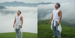 Edit Foto di Ketinggian Bukit Pakai Gemini AI (Sumber: TikTok/hansarif99)