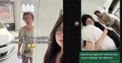 Contoh visual “prank AI” yang memperlihatkan figur tambahan dalam foto rumah, hasil penyuntingan berbasis kecerdasan buatan. (Sumber: Tiktok/@alvinmerry)