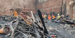 Satu orang tewas dalam insiden kebakaran rumah tinggal di Gang Balok RT 11 RW 07, Kelurahan Angke, Tambora, Jakarta Barat, Jumat, 10 Oktober 2025. (Sumber: Dok. Istimewa)