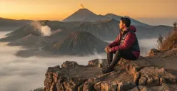 Panduan lengkap cara gunakan Gemini AI untuk buat foto di Bromo. (Sumber: Google Gemini)