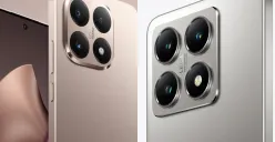 Ilustrasi perbandingan ponsel Xiaomi 14 T dan Xiaomi 15 T. (Sumber: Xiaomi)