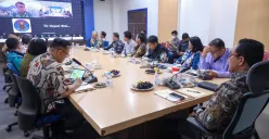 Suasana pemaparan hasil Studi Kualitatif Budaya dan Kriminologis di 14 lokasi rawan narkoba yang digelar di Gedung BNN, Jakarta. Kegiatan ini merupakan bagian dari kerja sama penelitian antara BNN dan UI. (Sumber: Biro Humas dan Protokol BNN)