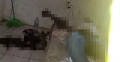Sesosok mayat pria ditemukan sudah membusuk di rumahnya di RT 04 RW 04, Kelurahan Kemanggisan, Kecamatan Palmerah, Jakbar, Sabtu, 11 Oktober 2025. (Sumber: Istimewa)