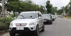 Ratusan komunitas Honda ikut serta dalam konvoi, kontes modifikasi, dan meet up Honda Culture Indonesia Vol.2 di Semarang dan Samarinda. (Sumber: Dok. HPM)