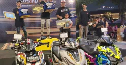 Persaingan ketat warnai Yamaha CustoMAXI 2025 Jabodetabek di QBig BSD City, Kota Tangerang Selatan. (Sumber: Poskota/Erwan Hartawan)
