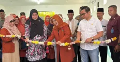 Yayasan Jabal Qur'an-PPUMI meresmikan dapur SPPG di Kelurahan Mekarwangi, Kecamatan Tanah Sareal, Kota Bogor. (Sumber: Poskota/Giffar Rivana)