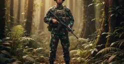 Begini cara buat foto seragam TNI-Polri pakai promt Gemini AI (Sumber: Gemini AI)