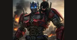 Promt Gemini AI foto bareng Optimus Prime dan Bumblebee (Sumber: Gemini AI)