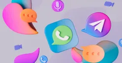 Ilustrasi aplikasi WhatsApp. (Sumber: Freepik)
