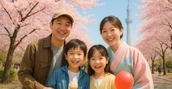 Edit foto sedang liburan di Jepang pakai prompt Gemini AI (Sumber: AI)