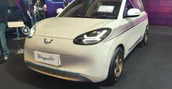 Wuling BinguoEV berhasil memimpin penjualan mobil listrik di Indonesia sepanjang September 2025. (Sumber: Poskota/Erwan Hartawan)