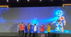 Pembukaan Pameran Keterbukaan Informasi Publik 2025 di Birawa Assembly Hall, Hotel Bidakara, Jakarta, Selasa, 14 Oktober 2025. (Sumber: POSKOTA | Foto: Ali Mansur)