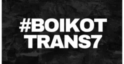 Tagar Boikot Trans7 mendada trending di platform X (Twitter) dan TikTok, pada Selasa, 14 Oktober 2025. (Sumber: X/@Muhtadiy_)