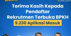 Ilustrasi lowongan kerja (loker) yang dibuka oleh BPKH di tahun 2025 tembus 9.230 pelamar. (Sumber: Instagram/@bpkhri)