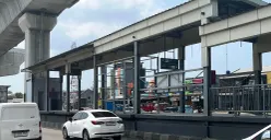 Situasi Halte Cakung, Jakarta Timur. (Sumber: POSKOTA | Foto: M Tegar Jihad)