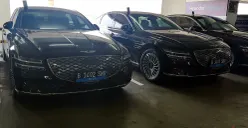 Penjualan mobil listrik dan konvensional di Hyundai Promise seimbang. (Sumber: POSKOTA | Foto: Erwan Hartawan)