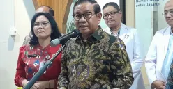 Gubernur Jakarta, Pramono Anung di RSUD Cengkareng, Jakarta Barat, Kamis, 16 Oktober 2025. (Sumber: Poskota/M. Tegar Jihad))