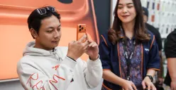 iPhone 17 Pro dan iPhone 17 Pro Max hadir sebagai HP flagship premium yang membawa sederet inovasi teknologi terbaru dari Apple. (Sumber: Poskota/Bilal Nugraha Ginanjar)