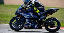 Pembalap muda Indonesia, Arai Agaska, kembali turun di World Supersport 300 Jerez 2025 lewat wild card. (Sumber: Yamaha)