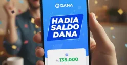 Ilustrasi dapat saldo DANA gratis dari aplikasi penghasil uang. (Sumber: Poskota/Gemini AI)