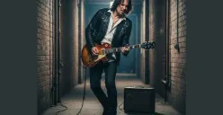 Kumpulan prompt Gemini AI untuk konsep foto bermain gitar (Sumber: Gemini AI)