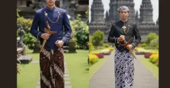 Edit Foto Pria Adat Jawa Lengkap dengan Atributnya di Gemini AI (Sumber: TikTok/pahpud)