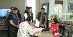 Penyidik Kejagung kembali menyita sebuah rumah mewah milik tersangka kasus dugaan  korupsi pengelolaan minyak mentah di PT Pertamina (Persero) Riza Chalid. (Sumber: Dok. Kejagung)