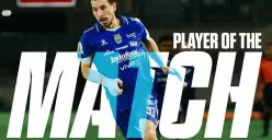 Potret gelandang Persib Bandung, Thom Haye yang bangkit usai gagal ke Piala Dunia 2026 bersama Timnas Indonesia. (Sumber: Instagram/@persib)