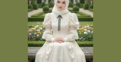 Edit Foto di Taman Bergaya Eropa Aesthetic Pakai Gemini AI, Hasilnya Realistis (Sumber: TikTok/@lls220)