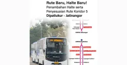 Intip Rute dan Halte Baru Metro Jabar Trans Koridor 5 di Bandung (Sumber: Instagram/brt.metrojabartrans)
