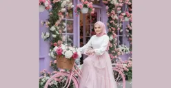 Edit Foto OOTD di Eropa dengan Nuansa Pastel Pakai Gemini AI (Sumber: TikTok/@lls220)