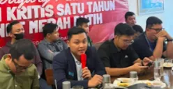 Diskusi Catatan Kritis Kabinet Merah Putih dengan tema “Sipil Kuat Negara Berdaulat” oleh yang digelar Kelompok Cipayung Plus. (Sumber: Istimewa)