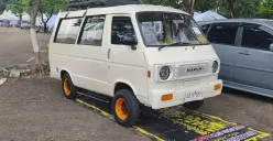 Mobil Suzuki Truntung turut meramaikan Jambore Suzuki Club 2025. (Sumber: Poskota/Erwan Hartawan)