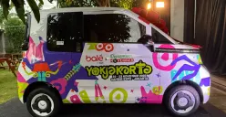 Wuling ikut dalam festival musik Remember November Vol.3 di Jakarta dengan menghadirkan New Air ev Lite sebagai hadiah utama. (Sumber: Wuling Motors)