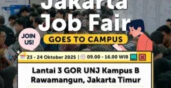 Jakarta Job Fair Goes to Campus Akan Berlangsung pada 23-24 Oktober 2025