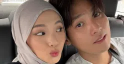 Potret kebersamaan selebgram Jule bersama suami, Na Dae-hoon. (Sumber: Instagram/@juliaprt7)