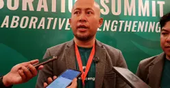 Presiden Direktur Qudwah Indonesia, Lukman Hakim. (Sumber: POSKOTA | Foto: Nurpini Aulia Rapika)