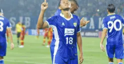 Potret pemain Persib Bandung, Adam Alis yang melakukan selebrasi usai mencetak gol ke gawang Selangor FC di ajang ACL 2 pada Kamis, 23 Oktober 2025. (Sumber: Instagram/ Persib)